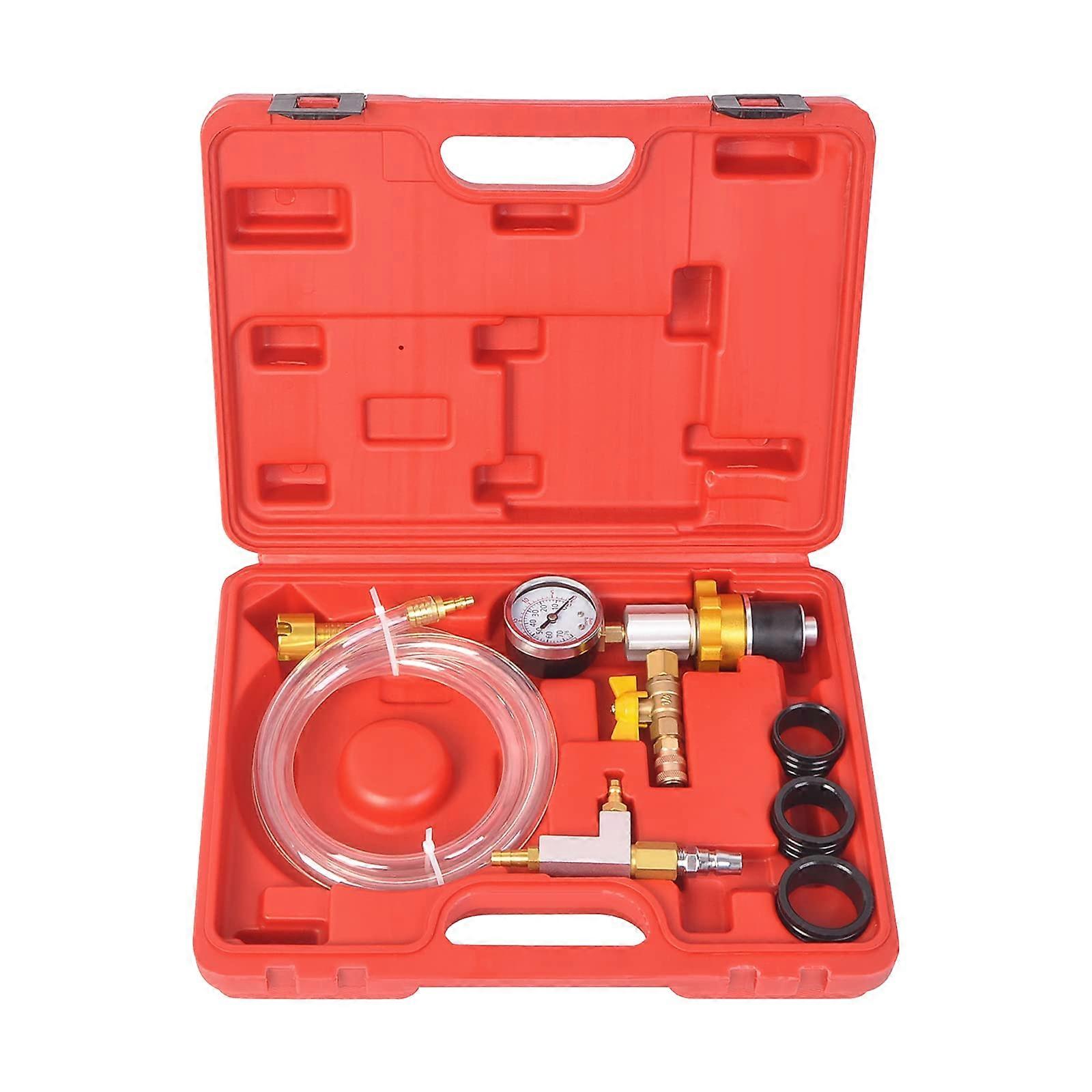 Cooling System Vacuum Refill Kit for Universal Automotive Radiator Airlock Prevention