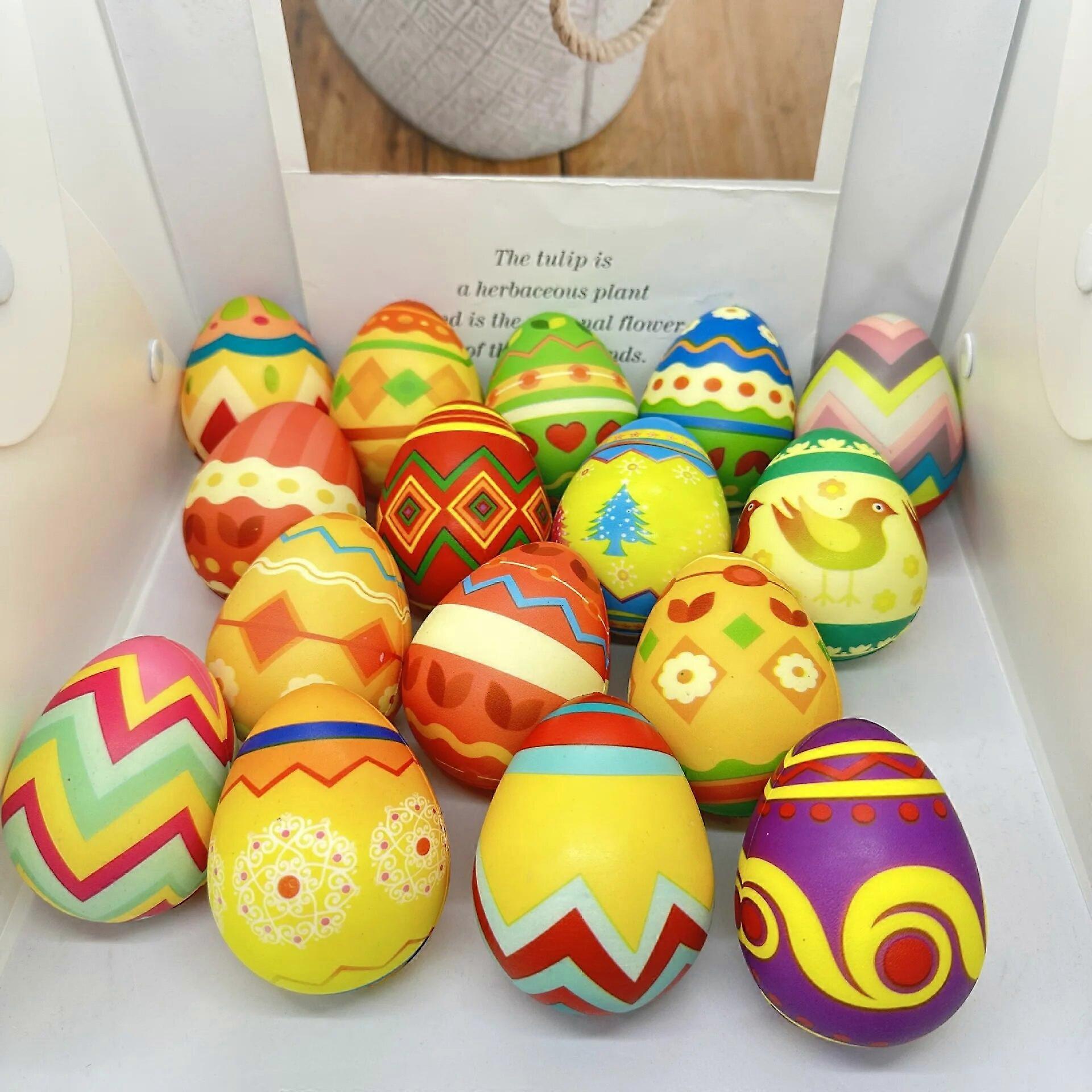 Easter Eggs, Slow Rebound Soft Sponge Small Eggs, Lucky Eggs, Squeeze Eggs, Creative And Funny Decompressing Cushioning Toys