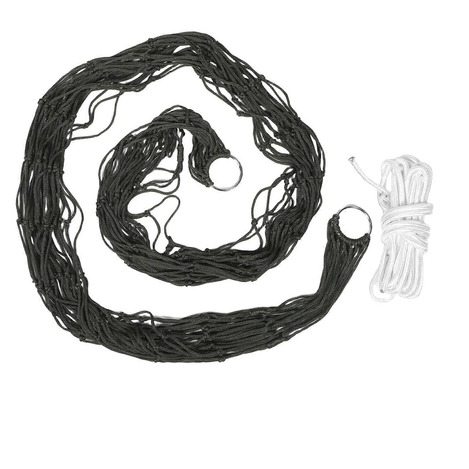 Mesh Nylon Hammock Swing Outdoor for Pet Use Green