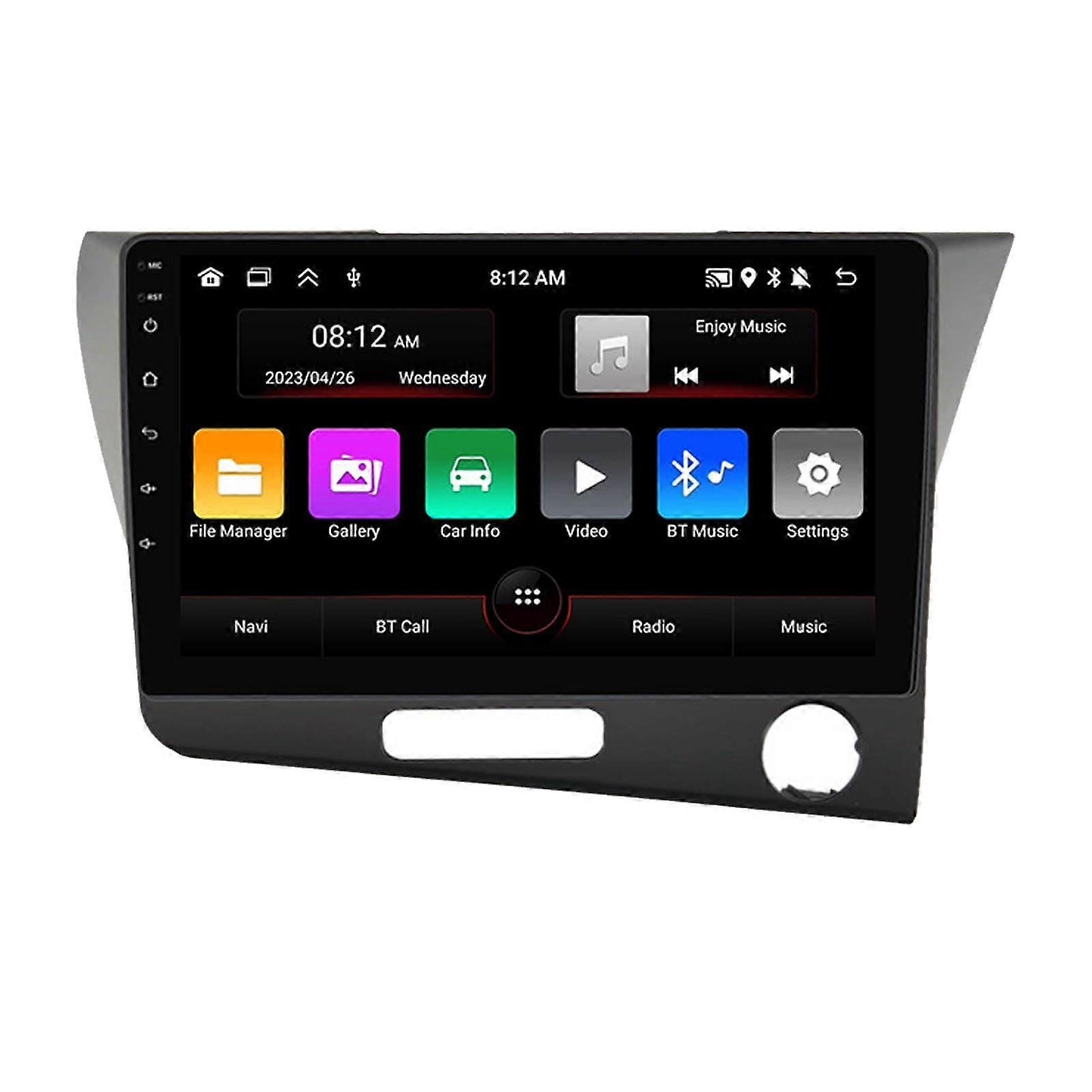 Android Car Stereo with Large Touchscreen GPS Navigation for Honda CRZ 20102017 Bluetooth WiFi