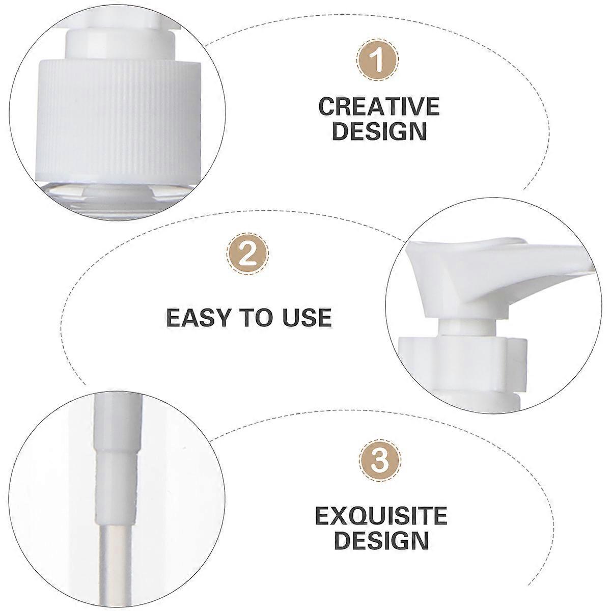 Plastic Bottle Empty Bottle for Storage Use 3Pcs Transparent Bottles