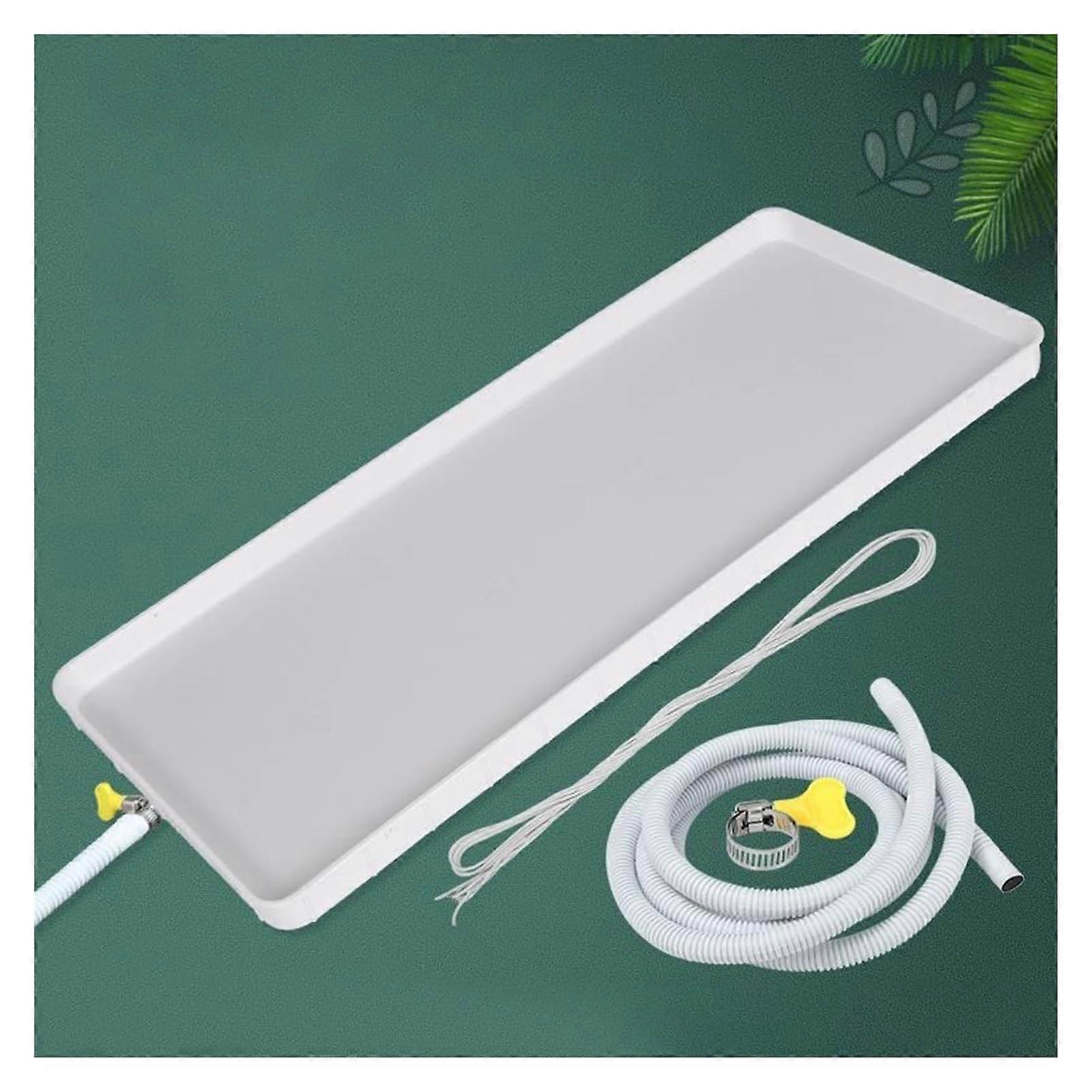 Universal Window Air Conditioner Drain Kit with Condensate Drain Pan for Mini Split HVAC Units