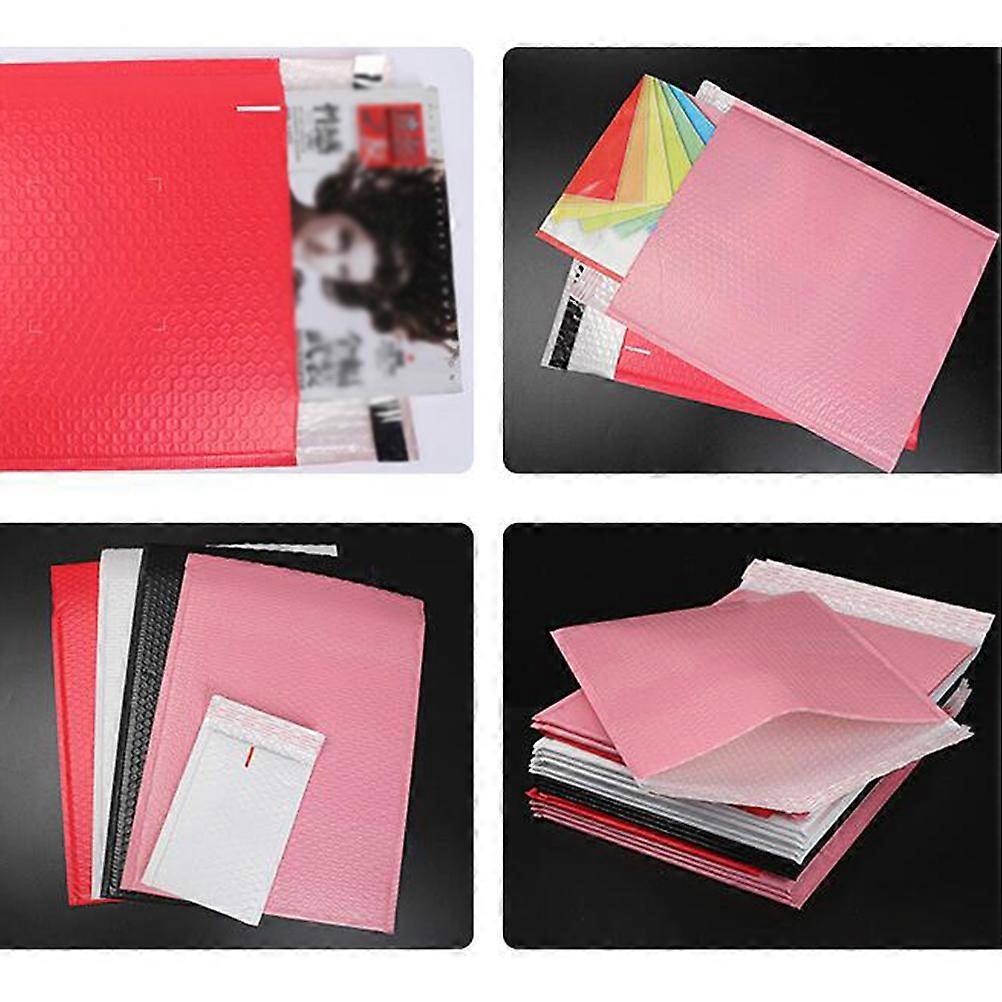 Bubble Bag Pink for Shockproof Packaging 25Pcs Courier Packaging Bags