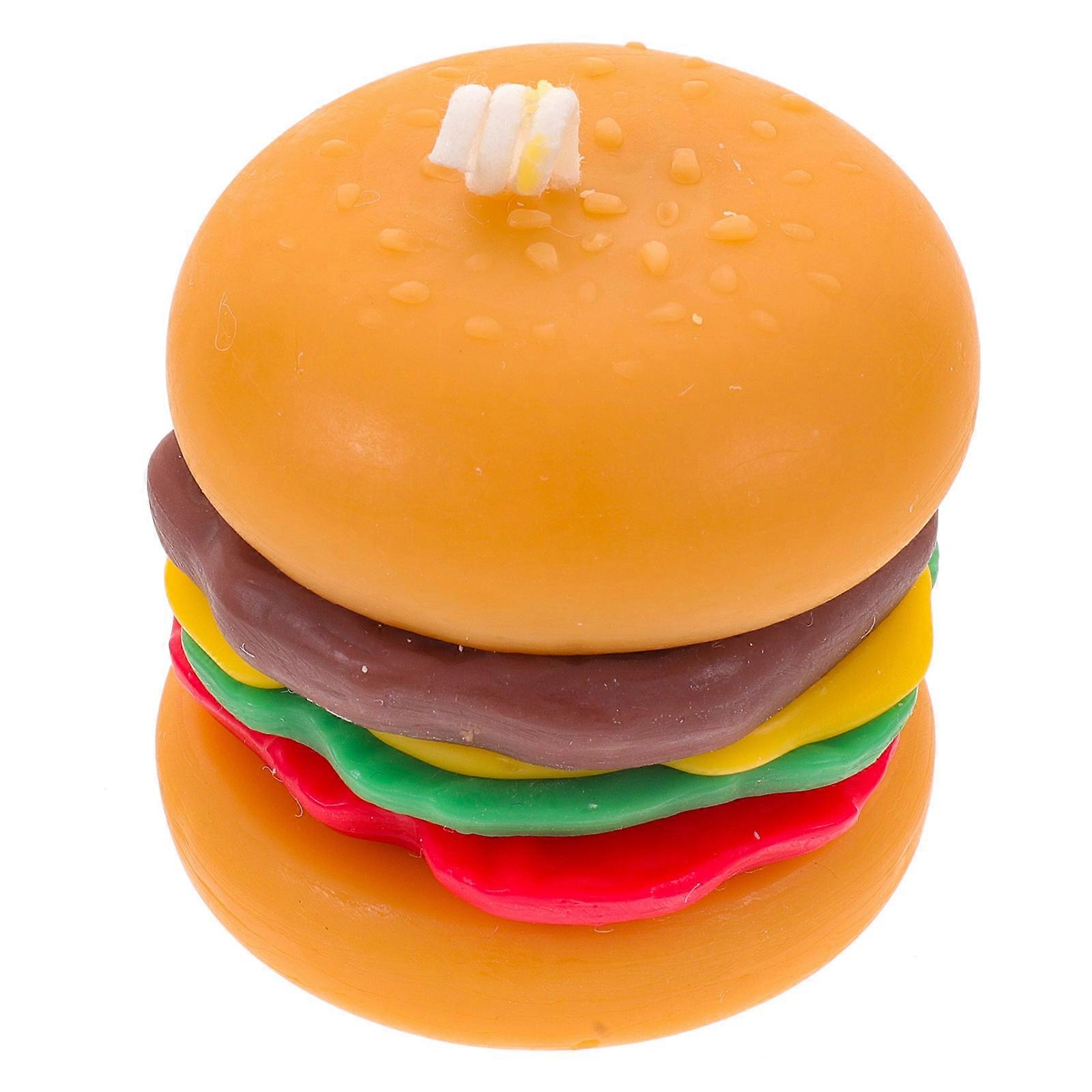 Burger Shaped Candle for Aromatic Home Decor