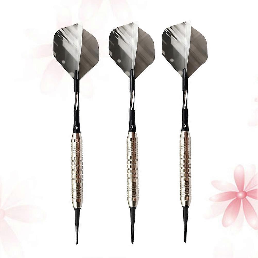 Electronic Darts Pin Type 18 Gram Darts for Playing 1Set Professional Black