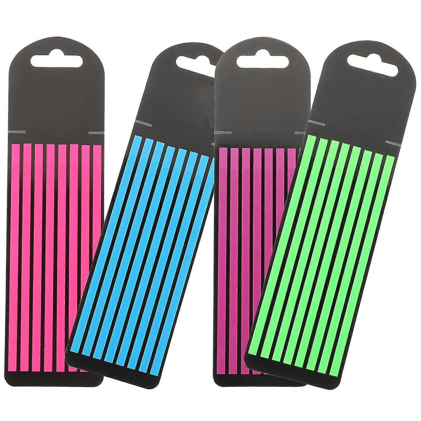 Highlight Strips Thin Note Strip for Highlight 4 Books Transparent Pet