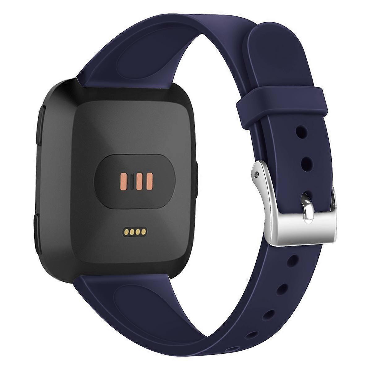 Soft Silicone Watch Band Replacement for Fitbit Versa/Versa 2