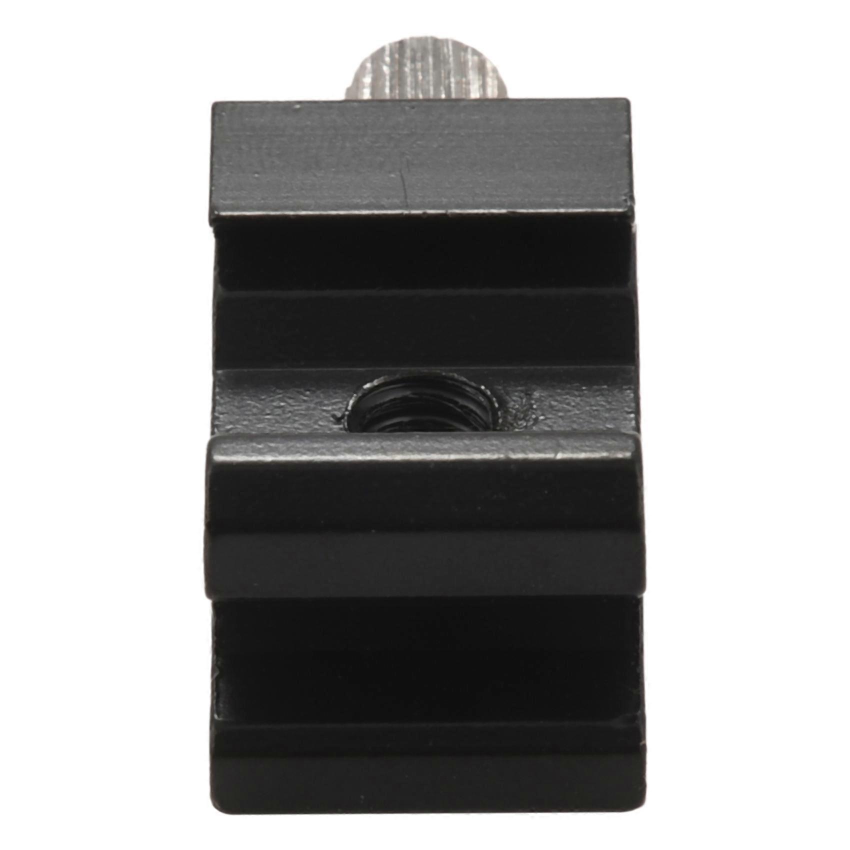 2 Pack Cold Shoe Bracket Adjustable Metal Cold Shoe Adapter Mount