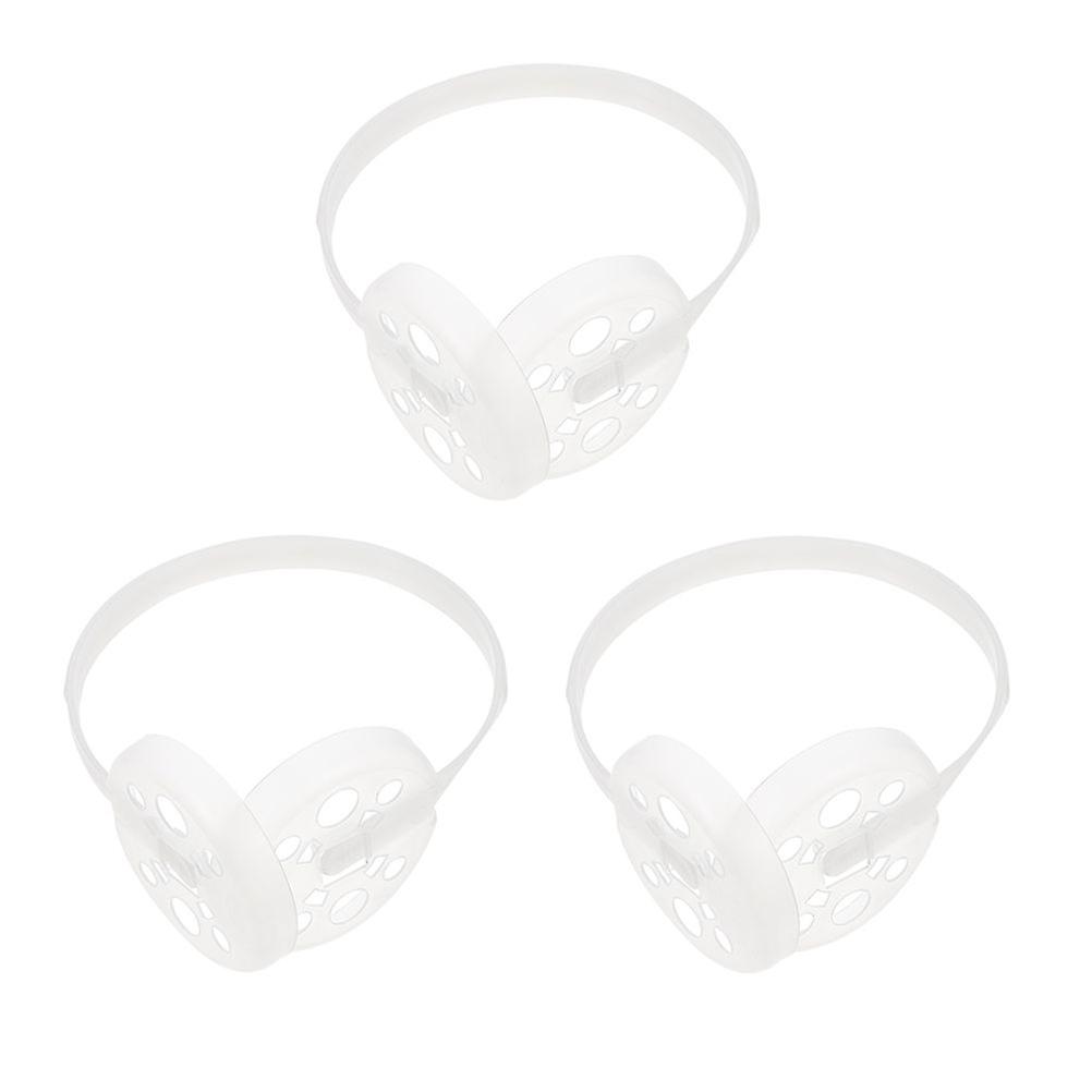 3pcs Plastic Earmuff Rack Ear Muff DIY Rack Ear Muff Inner Rack Accessory