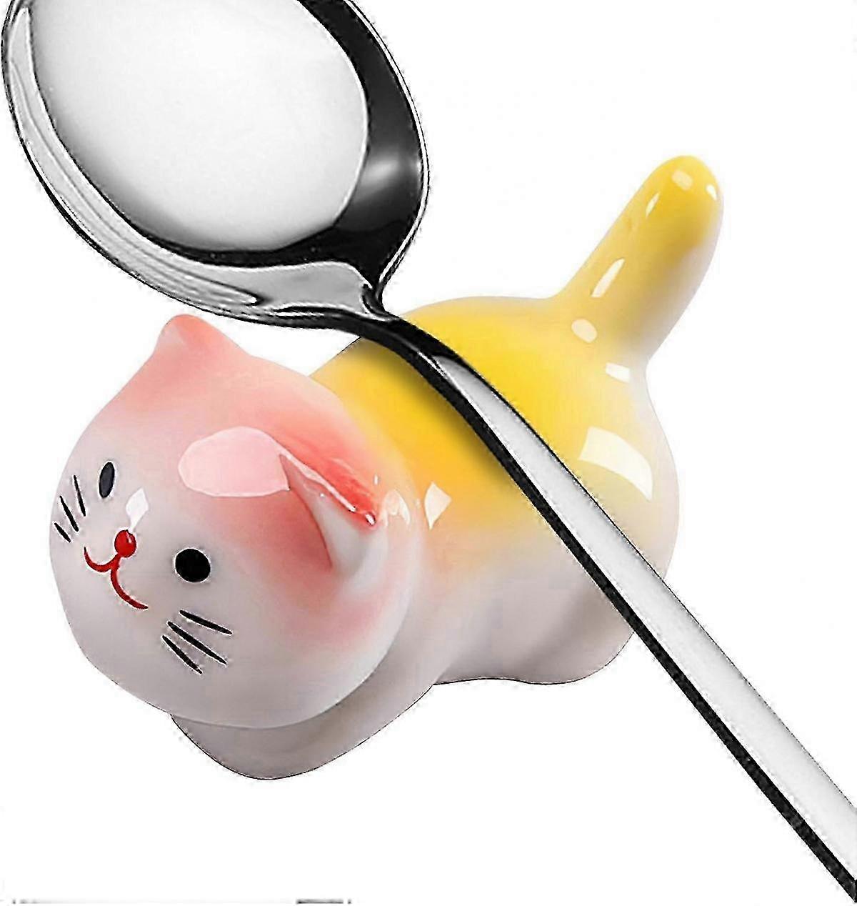 Cute Cat Chopsticks Rest,Chopstick Rests Holders Ceramic