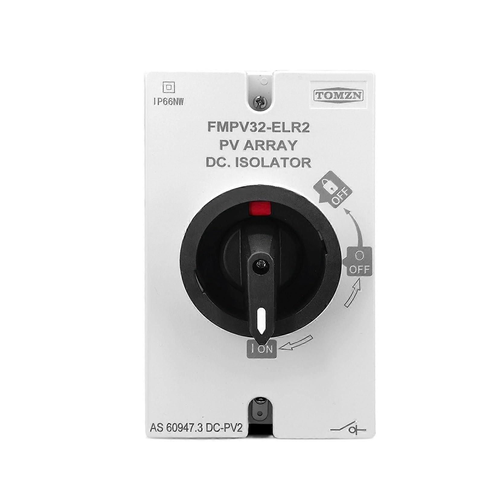 1200V 32A IP66 Rotary Isolator Switch Waterproof Industrial Disconnect Switch Durable Handle