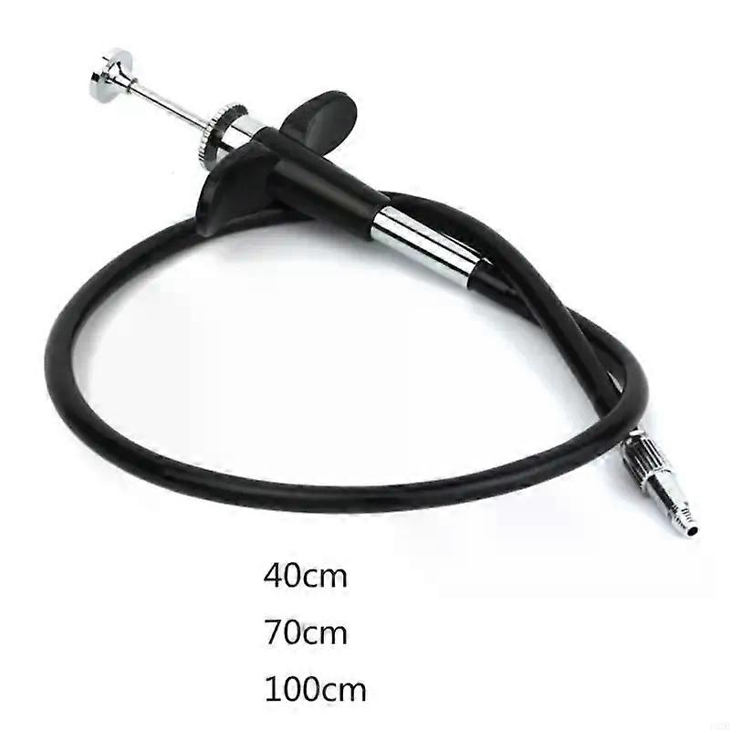 1PC 40/70/100cm Threaded Release Cable Wire Mechanical Locking Shutter Release Cable Cord with Bulb-lock Designing