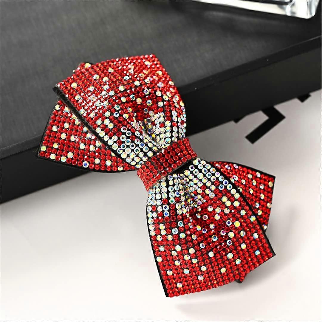 Polyester Women's  with Sparkling Rhinestone Flower Bow Design for Work or Travel