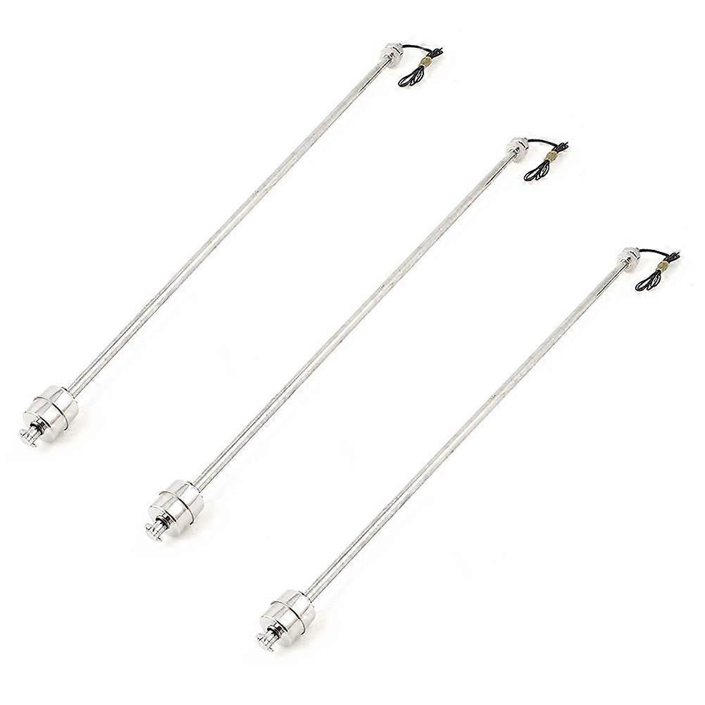 3X 50cm Stainless Steel Water Level Liquid Sensor Vertical Float Switch
