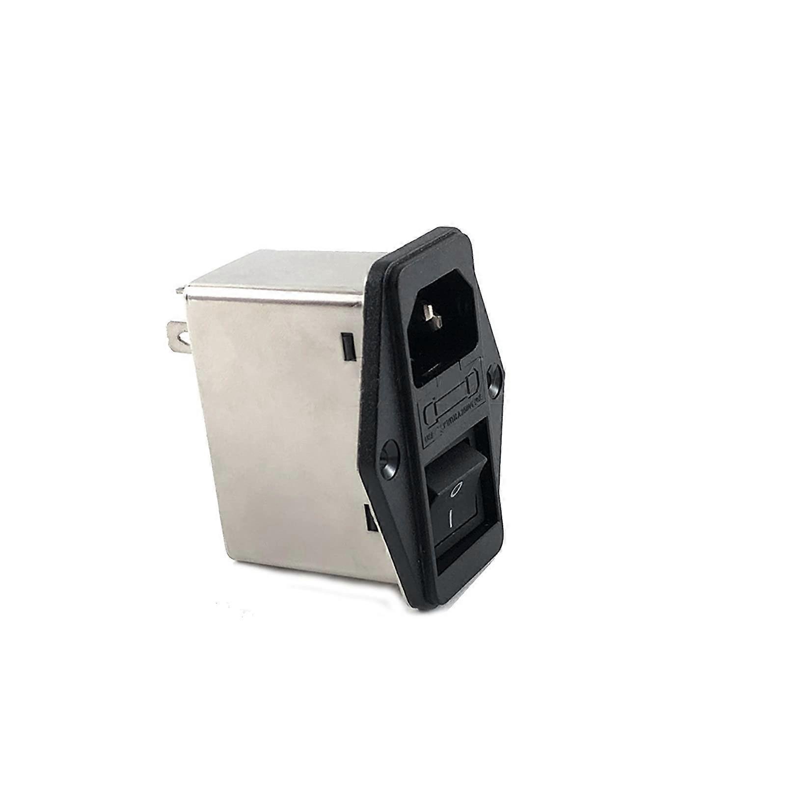 EMI Power Filter Single Phase Socket for Arcade Machines, AC Line Conditioner 115250V