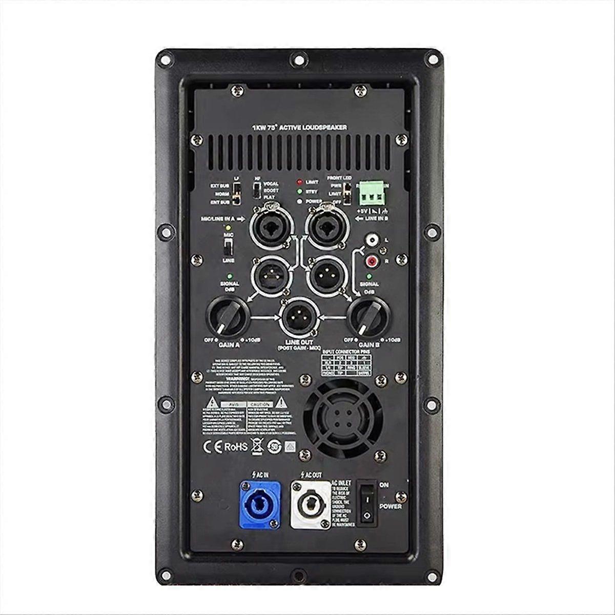 K12A Professionele digitale eindversterkermodule 1000W actieve klasse D