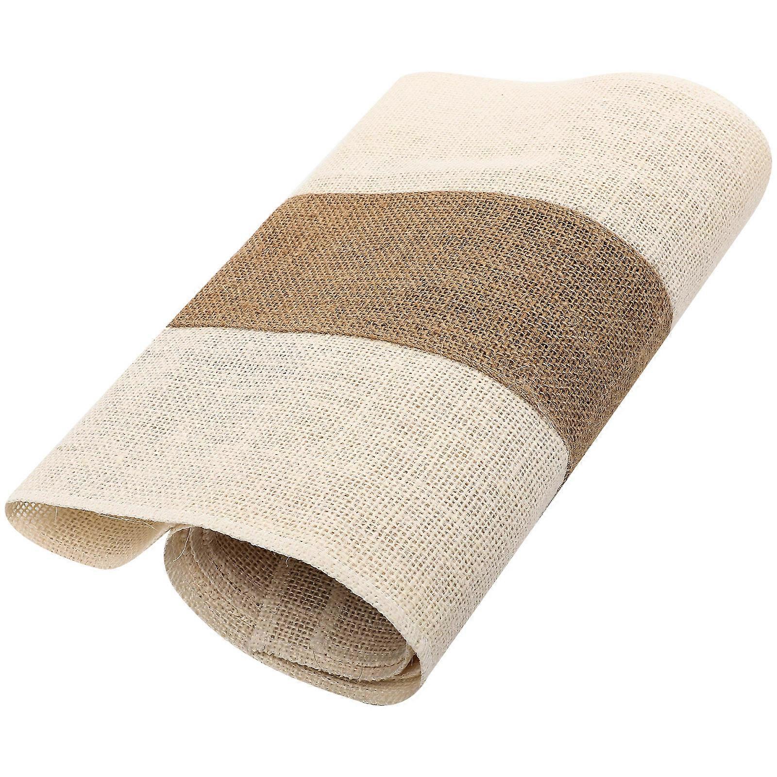 Fall Table Runner Flax Tablecloth for Decoration Harvest Party Table Runner