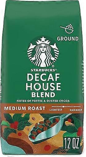 Starbucks Kaffe Decaf House Blend Medium Rostat Malet Kaffe