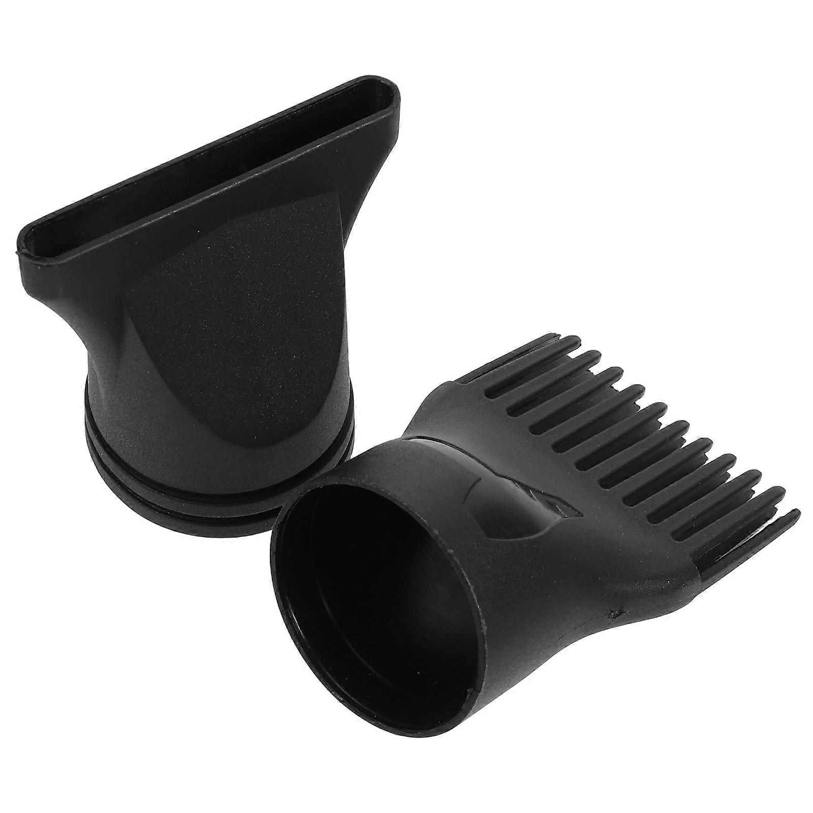 Hair Dryer Diffuser Attachment for Effective Styling 4Pcs Set Black