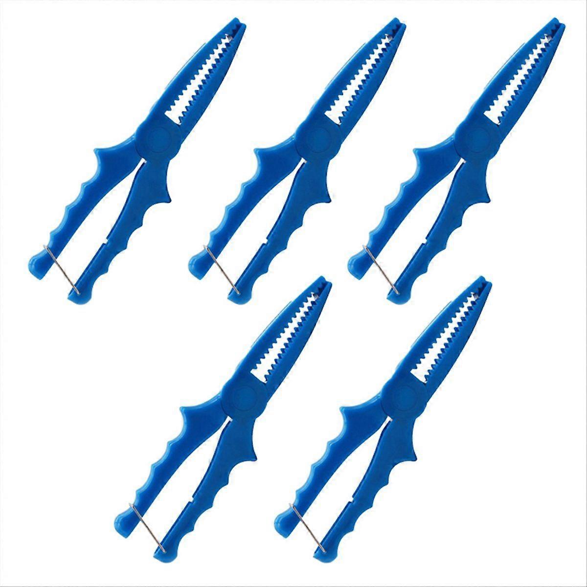 Plastic Clamp Fish Pliers Small Fish Clamp Fish Controller Blue