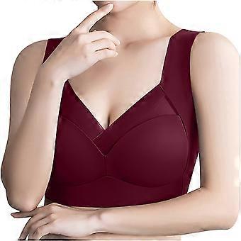 Soutien-gorge de sport rembourré pour femme, soutien-gorge de yoga sans coutures, confortable et sans armatures, doux pour dormir, avec extension de soutien-gorge.