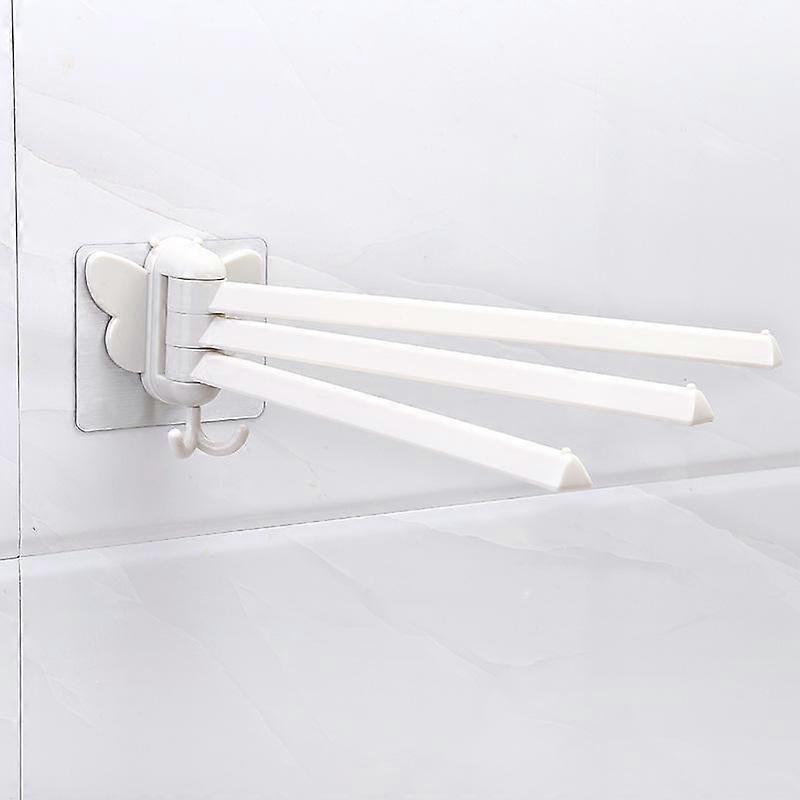 Rotating Towel Rack, Non - Drilling Wall Mount, Model A2566