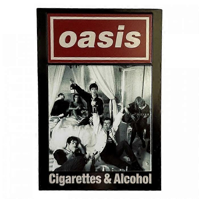 Oasis Cigarettes & Alcohol Single Fridge Magnet