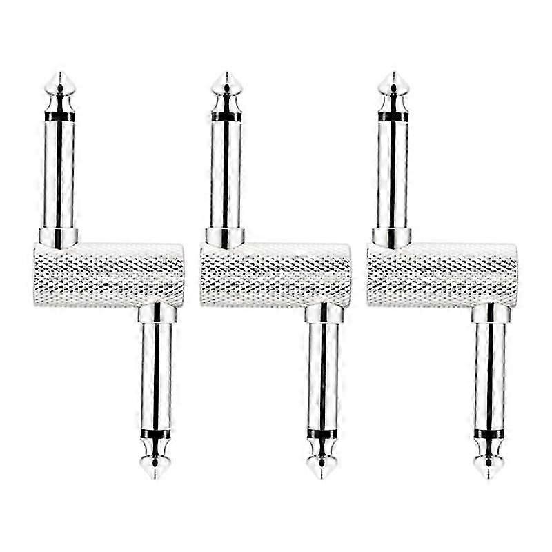 3 Pieces Patch Cable Patch Cords compatible with Connecting Guitar Effect Pedals