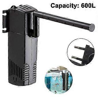 Aquarium corner filter, internal filter with aquarium pump, filter compatible aquariums, aquarium filter
