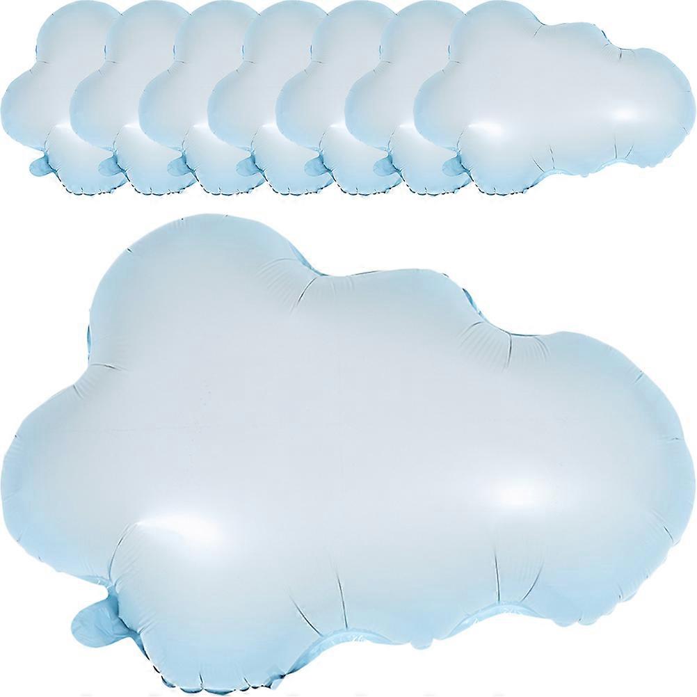 Cloud Balloons Decorative Balloons for Decoration 8Pcs Foil Material