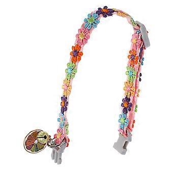 Adjustable Colorful Lace Flower Cat Collar for Pet Use 4Pcs Decorative Set