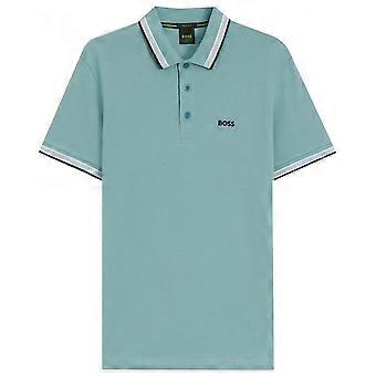 Men's Hugo Boss Athleisure Hugo Boss Light Blue Paddy Polo Shirt