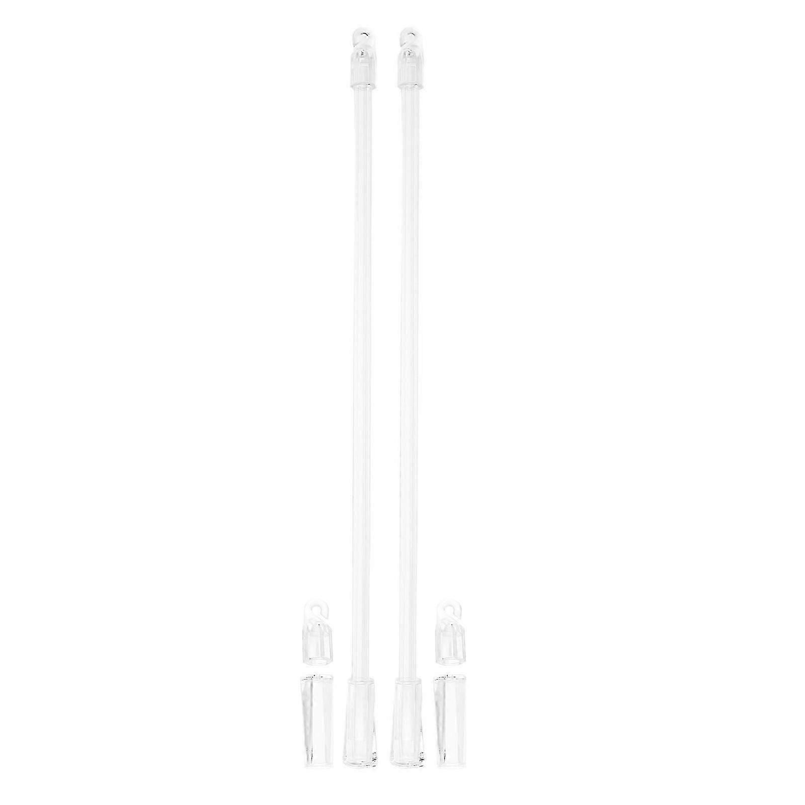 Clear Vertical Blind Rod Replacement for Tilt Operation 2Pcs