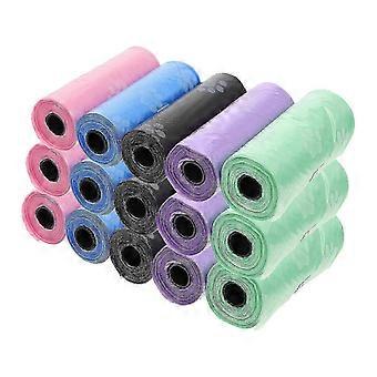 Pet Waste Bags Dog Waste Bag compatible Storage 30 Rolls in Assorted Colors