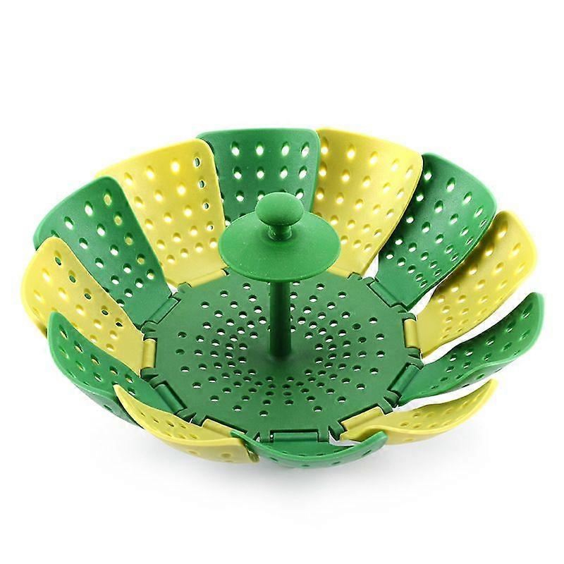 Dww-Collapsible Steamer Basket - Green