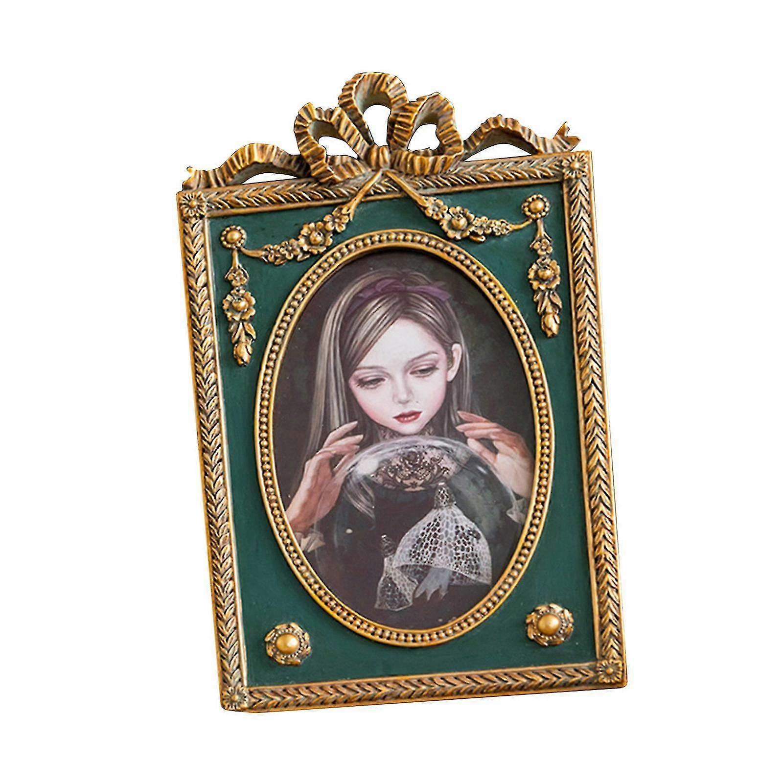 Rectangle Polyresin Picture Display frame, wall Desktop Elegant 14x22.5cm
