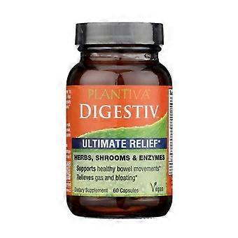 Plantiva Digestiv Ultimate Relief, 60 cápsulas (pacote com 1)