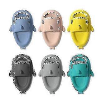 Shark Slippers Non-slip Shower Bathroom Slippers Soft Summer Slide Sandals Compatible Girls And Boys New
