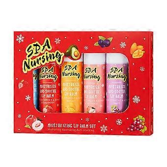 Fruit Flavored Lip Balm Set with Deep Moisturization, 6 Pack Gift for Hydrating Dry Lips