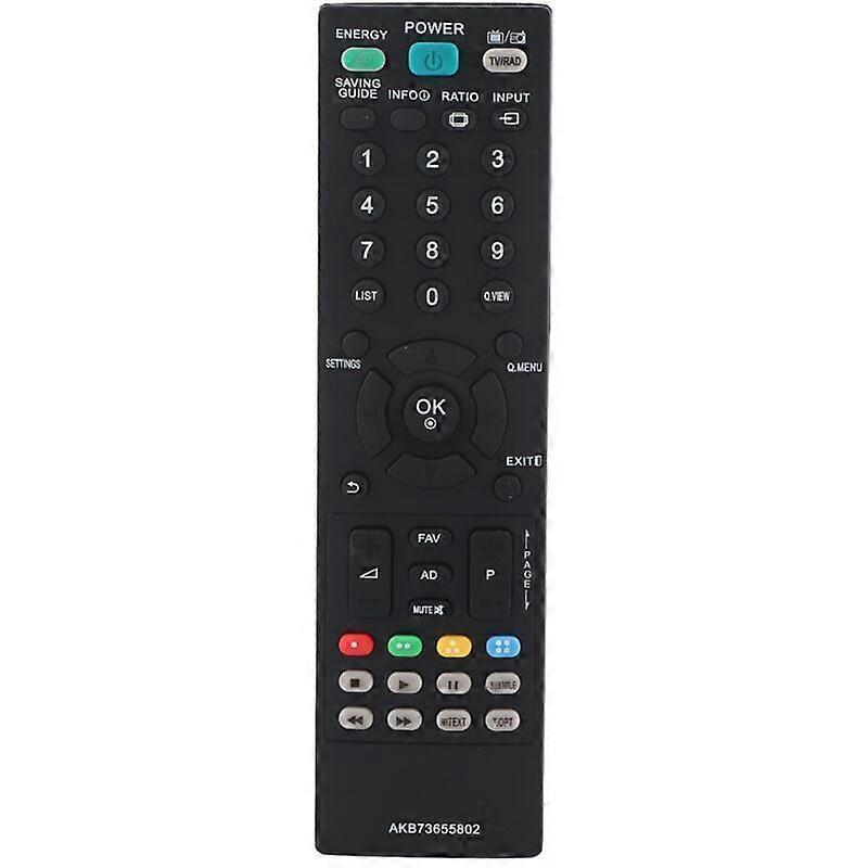 Replacement universal remote control for LG AKB73655802. AKB33871407
