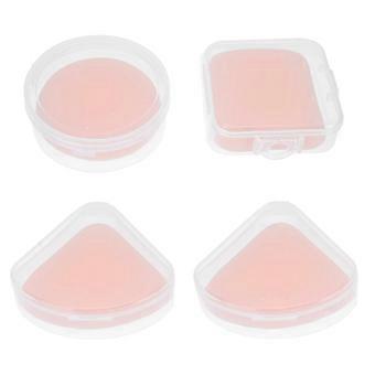 4Pcs Hydrophilic Polyurethane Makeup Powder Puffs, Assorted Colors for Foundation, Concealer Application