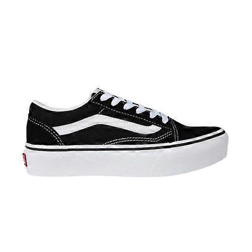 Vans Childrens/Kids Old Skool Side Stripe Platform Trainers