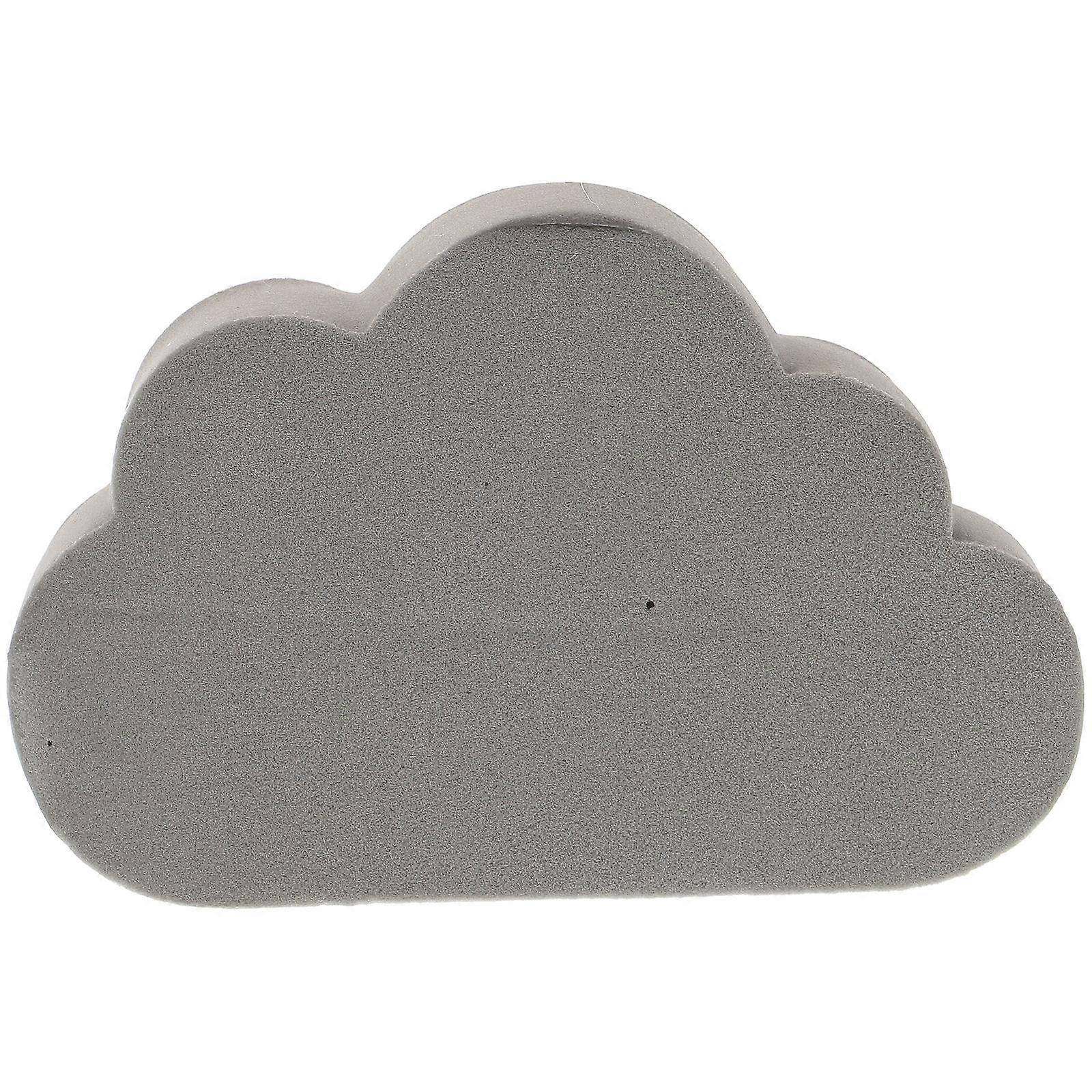 Kichen Cleaning Sponge Cloud Shape for Cleaning 2Pcs Grey Durable Kitchen Pad