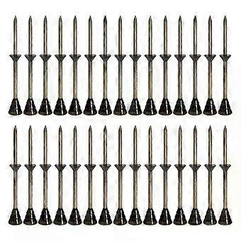 For    30Pcs Golf Club Tees Tool 83mm Durable Training Training Practice Beginner Golfing Stable Unbreakable Golf Down Tees-JXLGV