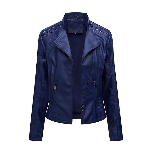 Women's Leather Casual Zipper Available In 12 Colors