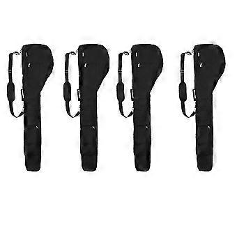 Borsa porta mazze da golf 4X, borsa da viaggio per campo pratica, borsa da golf pieghevole e resistente all'acqua, borsa da trasporto per golf