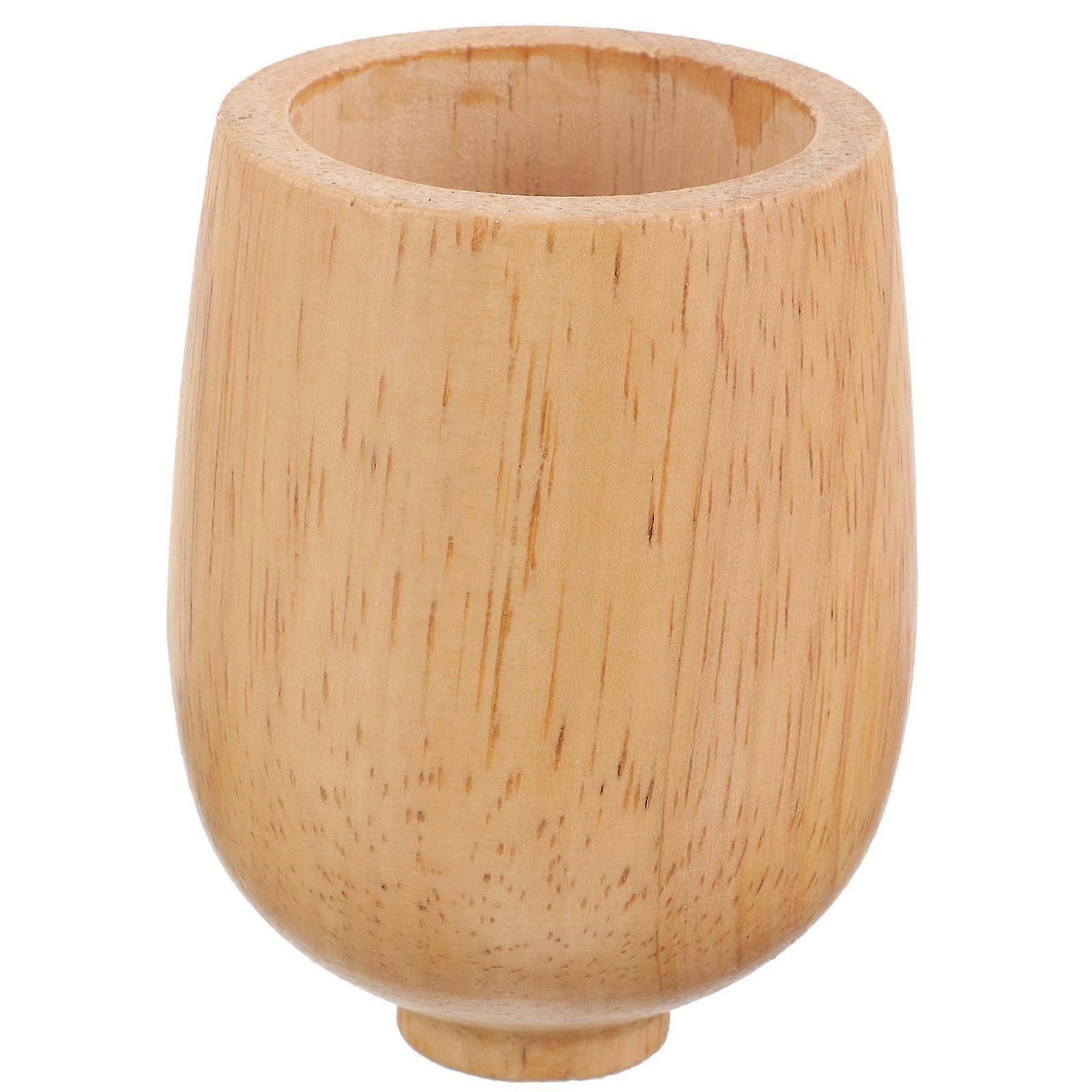 Wood Lamp Holder Cup E27 Lamp Socket for Wall Ceiling Light 4Pcs