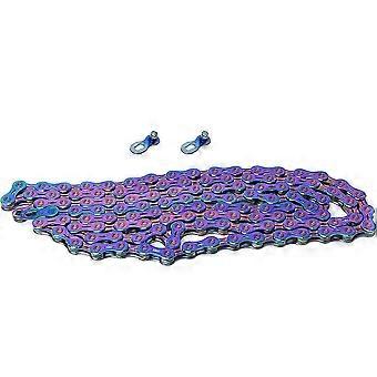 ZTTO Bike Steel Kleurrijke Variabele Speed Chain Accessoire voor Mountain Road Bicycle (Semi Hollow Body 10 speed)
