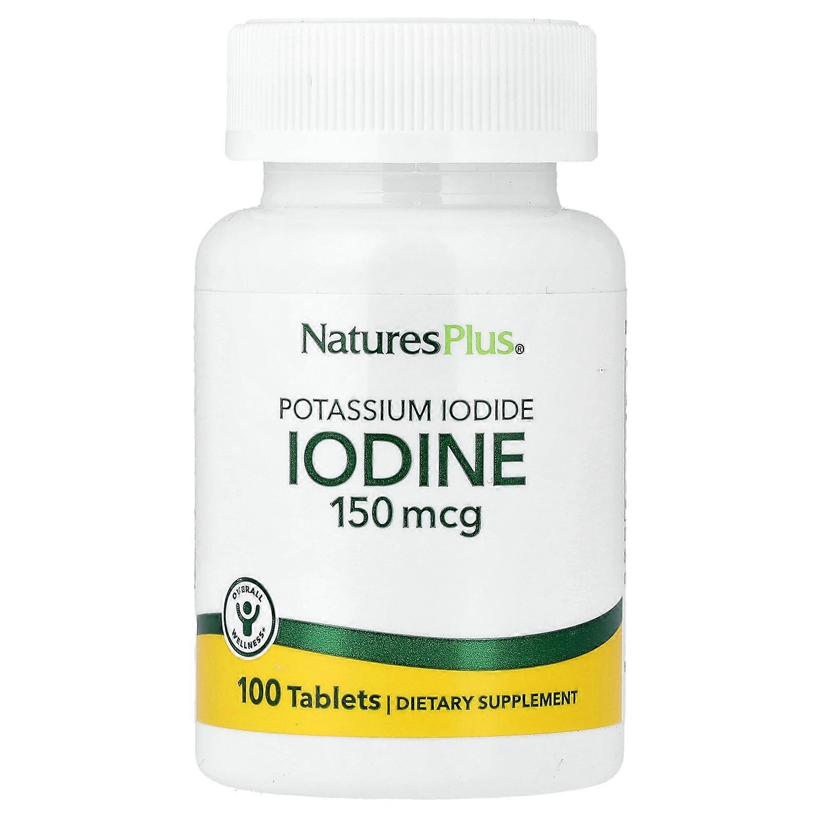2 x NaturesPlus, Iodine, 150 mcg, 100 Tablets