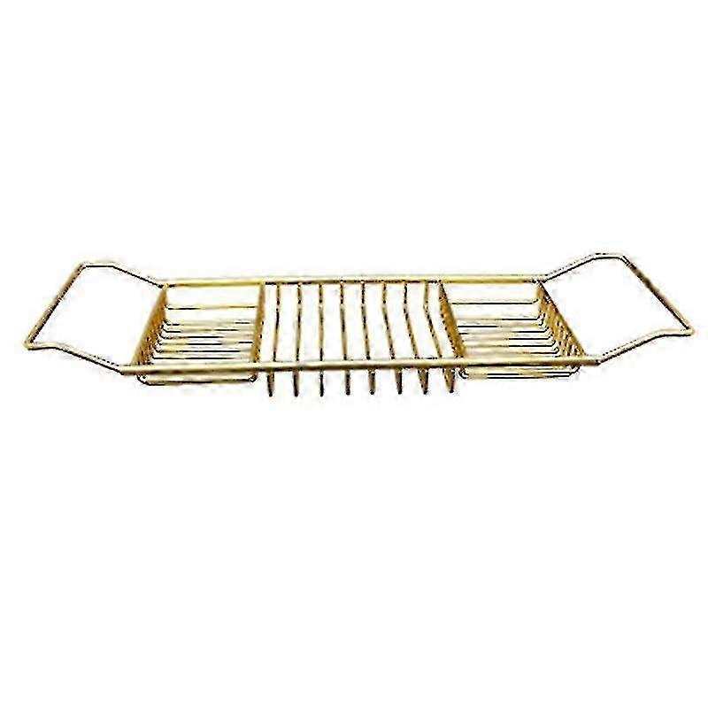 Retractable Gold Bath Tray